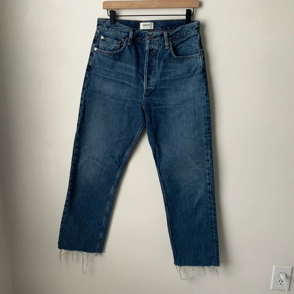 AGOLDE Jeans 90’s Pinch Waist Blue Size 28